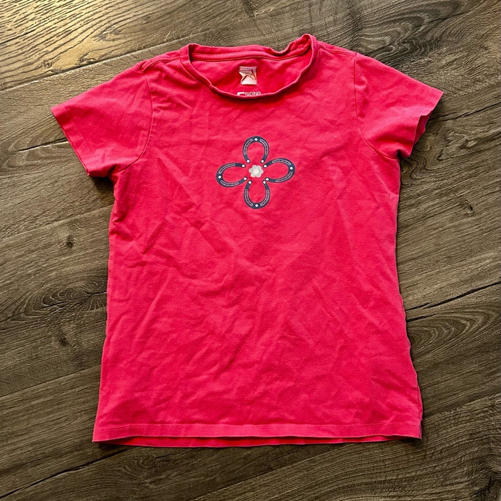 Kids Pink Flower T-Shirt